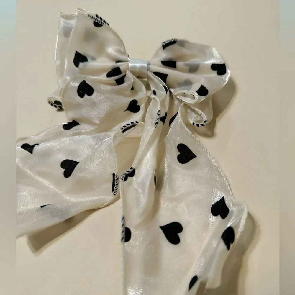 Boho bow hair clip K10